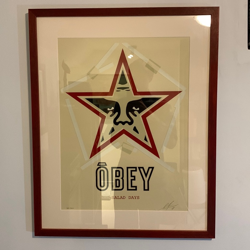 Obey rare print signed and numbered